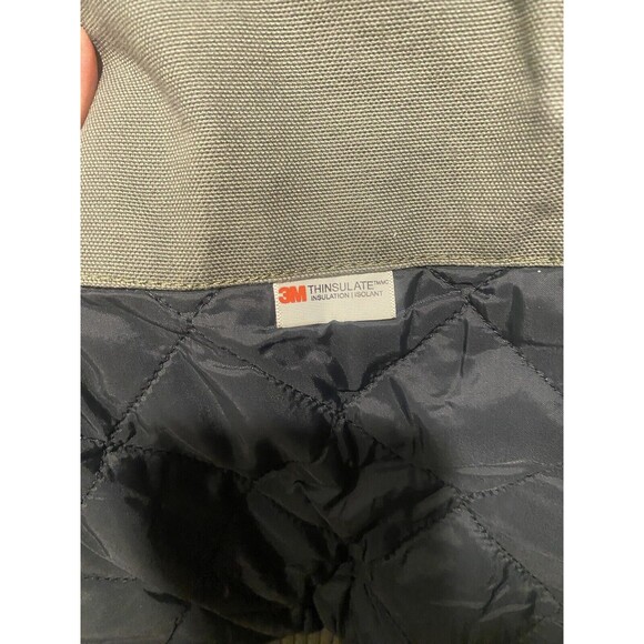 Carhartt Detroit Jacket 3M Insulated Mens Sz 4XL J130 Moss Green Gropcore - Picture 9 of 12